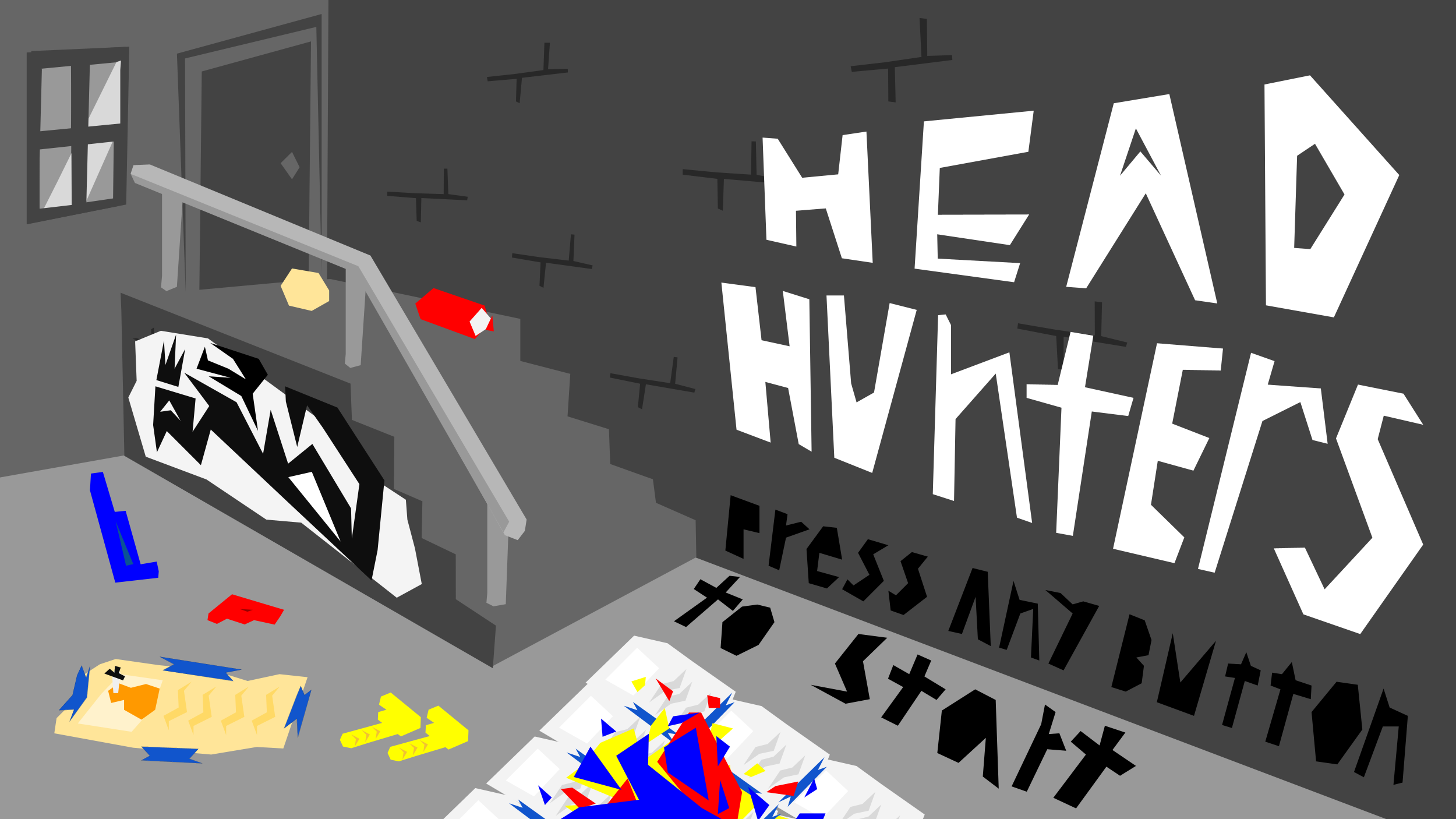 Headhunter Title Screen
