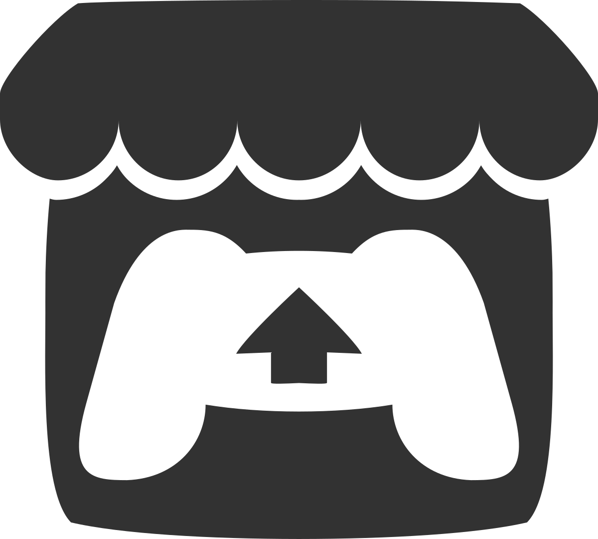 Logo of Itch io
