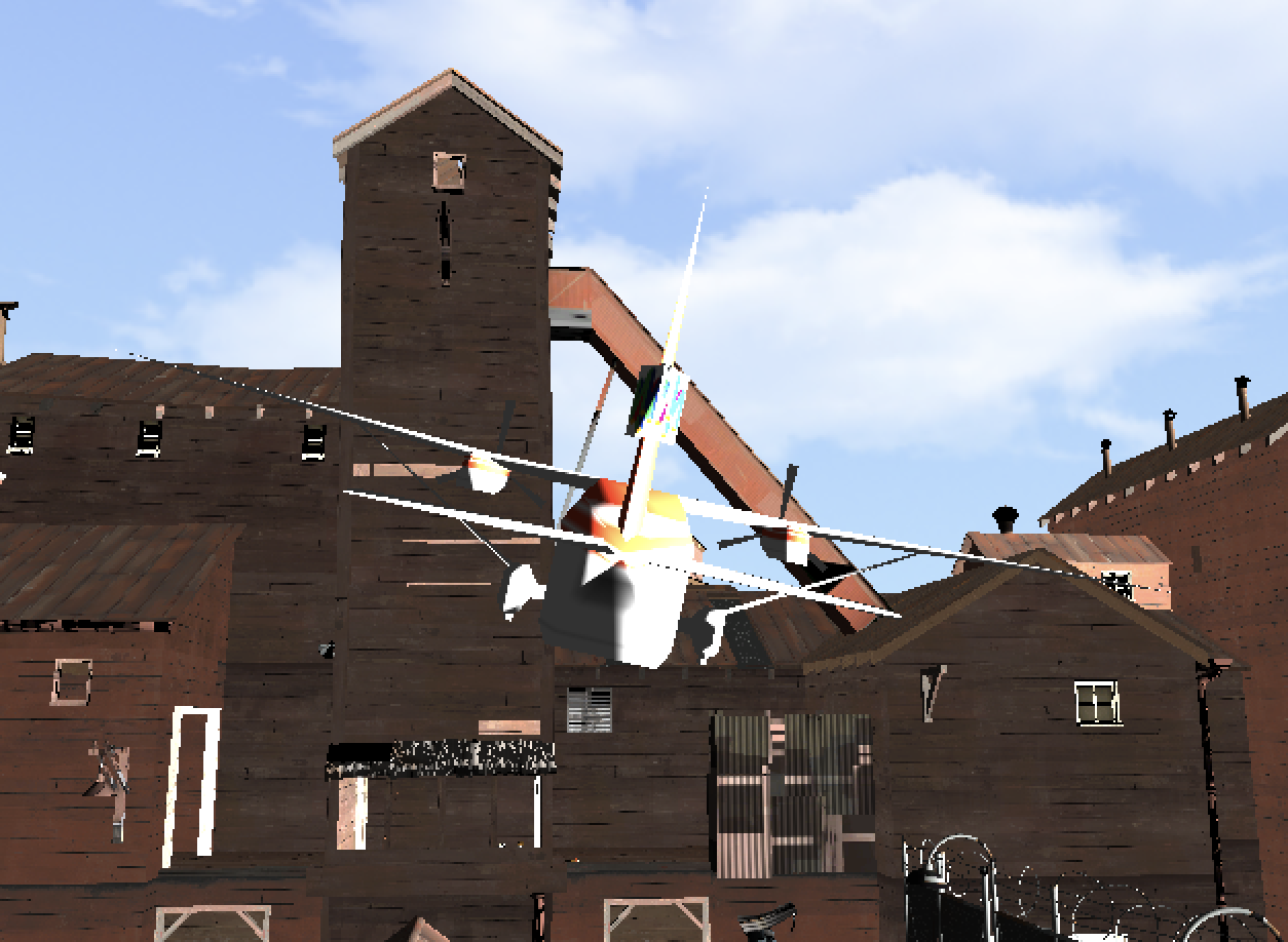 Plane Game Title Screen