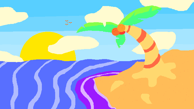 Riptide Gardens Title Screen