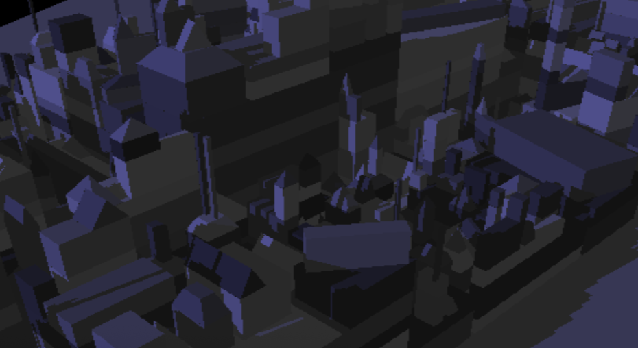 Screen shot of the skyline engine